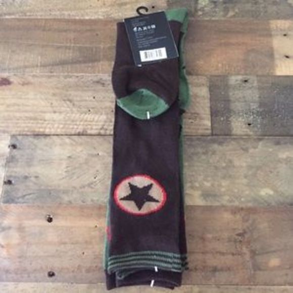 NWT Rampage Military Inspired Long Boot Socks - Picture 2 of 2